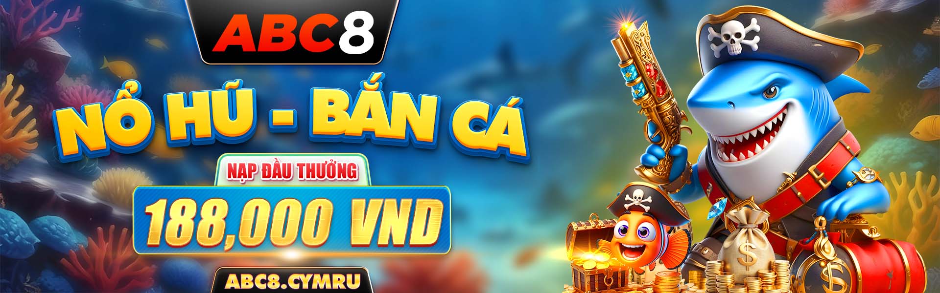 bắn cá abc8 tặng ngay 188k