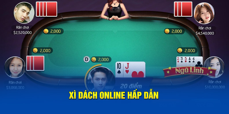 Xì Dách Online hấp dẫn